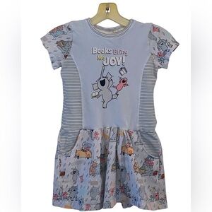 Dream Complete Boutique Elephant pig Books bring Me Joy dress pockets quality